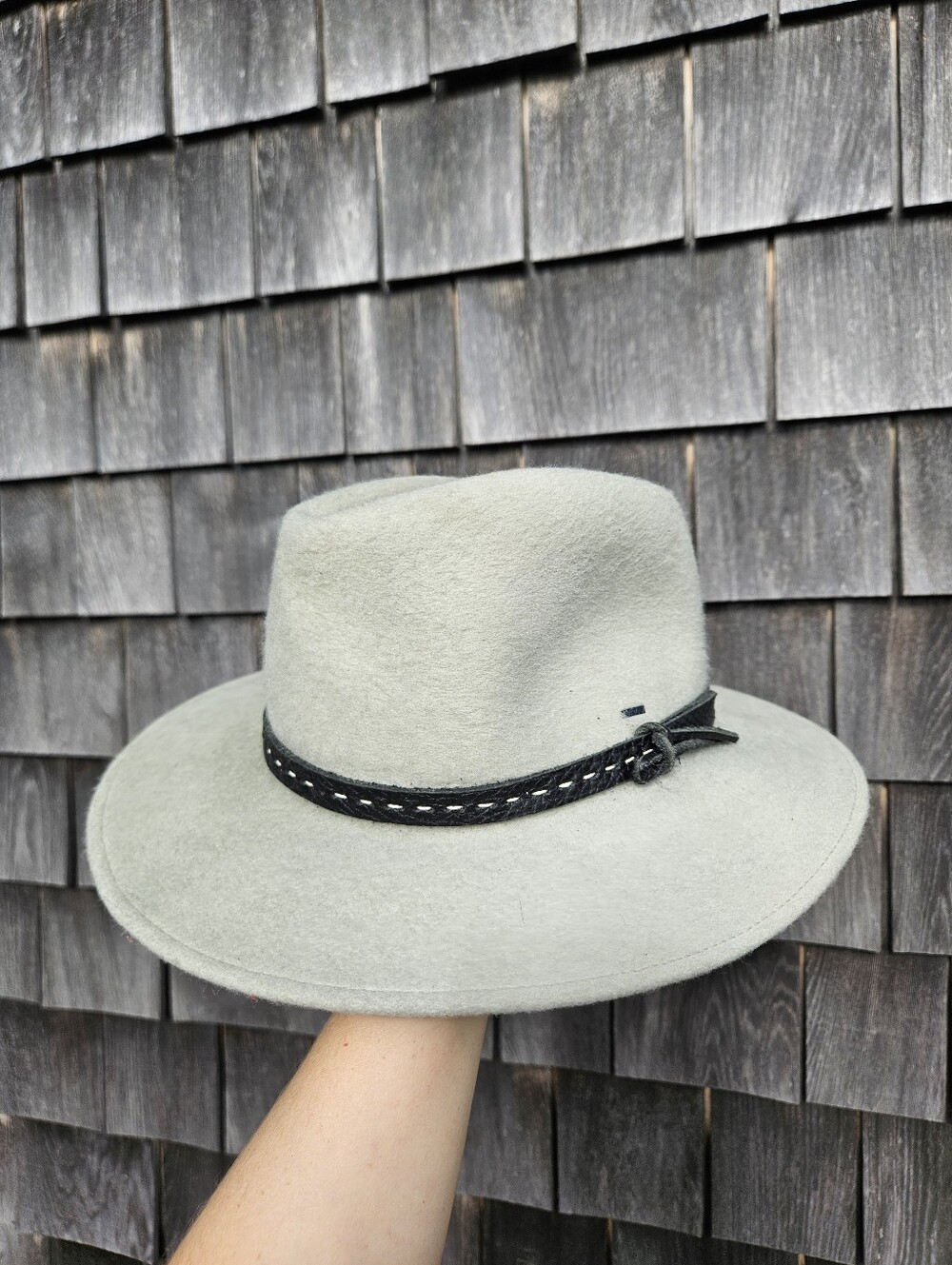 Bailey Colby Elite Velour Finish Wool Fedora - Size Small